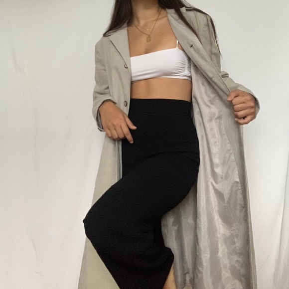 110% Suede trench coat - Picture 4 of 4